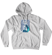 Snowy Fox And Dad Hoodie