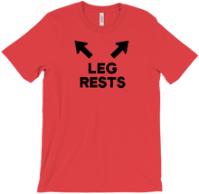 Leg Rests T-Shirt - Black Ink