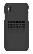 leathalc4rd iPhone Phone Cases