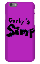 Curly's Simp iPhone Phone Cases