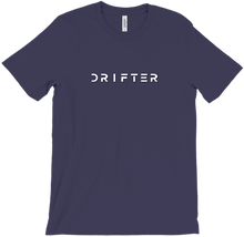 Drifter White Lettering Tee