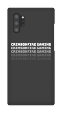 Samsung Phone Case (White Text/Black Case)