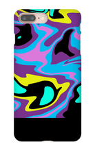 80's swirl iPhone Phone Cases