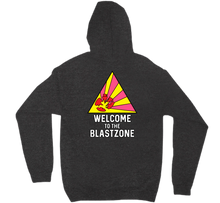 Welcome to the Blastzone Hoodies Back Print