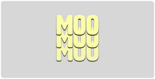 Moo Moo Moo XXL Gaming Mousepad