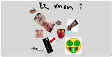 EZ MONI MOUSEPAD HOLY SMOKES INSANE WOW CRAZY