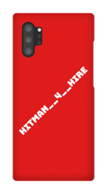 hitman__4__hire Samsung Phone Cases