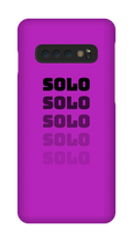 Fading Solo Text Samsung Phone Cases
