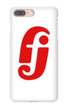 drumfacejames iPhone Case (Red Logo)