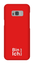 Bin ich Normal Samsung Cases Dunkel Unten