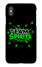 Team Spirits Green Theme iPhone Phone Cases