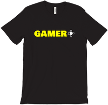 GAMER yellow print T-Shirts