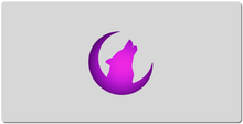 Wolf & Moon XXL Gaming Mousepad