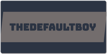thedefaultboy XXL Gaming Mousepad