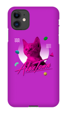 AlexTown Pink Cat Mascot iPhone Case