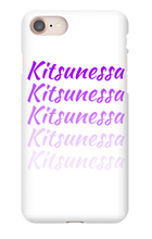Kitsunessa iPhone Case (Purple)