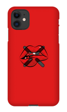 Hitmarker on the Lips iPhone Phone Cases