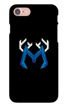 Blue logo iPhone Phone Cases