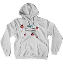 hoodie fire flames