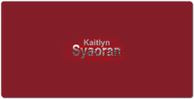 Kaitlyn Syaoran XXL Gaming Mousepad