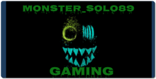 monster_solo89 XXL Gaming Mousepad