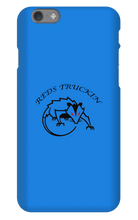 Reds Truckin Black Letters iPhone Cases