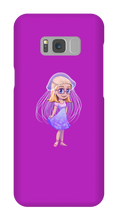jillyfishwhite1 Samsung Phone Cases