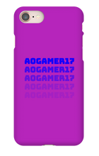 aogamer17 iPhone Phone Cases
