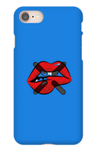 Hitmarker on the Lips iPhone Phone Cases