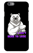 I Can't Bear To Lose (Alt) iPhone Phone Cases