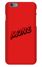 MINE iPhone Phone Cases