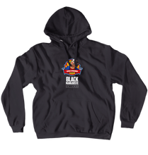 Sweat capuche " Black Mangouste universe "