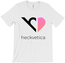 Heckvetica Black/Pink Logo T-Shirt