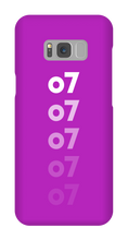 o7 Samsung Galaxy S10 Phone Case (White Text)