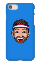 Sweaty Steve iPhone Case (Clean Theme)