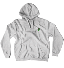 Small GG Green Light Logo Hoodie