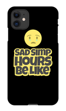 Sad Simp iPhone Phone Cases