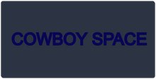 mousepad XXL 'cowboy space'