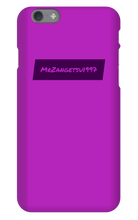 MrZangetsu1997 iPhone Phone Case (Purple)