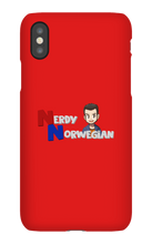 NerdyNorwegian iPhone Case