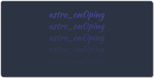 astro_on0ping XXL Gaming Mousepad