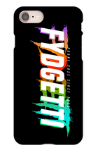 FYDGETTI White Text Design iPhone Case