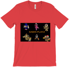 sabin playz t-shirt ( made by shiba )