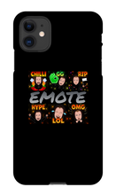 EMOTE iPhone Phone Cases