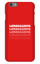 lordgg12343 iPhone Phone Cases