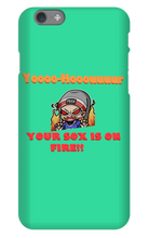 Sox on Fire iPhone Phone Cases