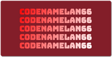 codenamelan66 XXL Gaming Mousepad