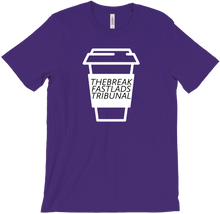 Breakfast Lads Coffee Cup T-Shirt (White Cup)