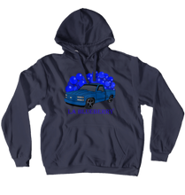 La blueberry Hoodies