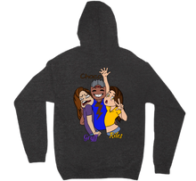 The Trio Hoodie Back
